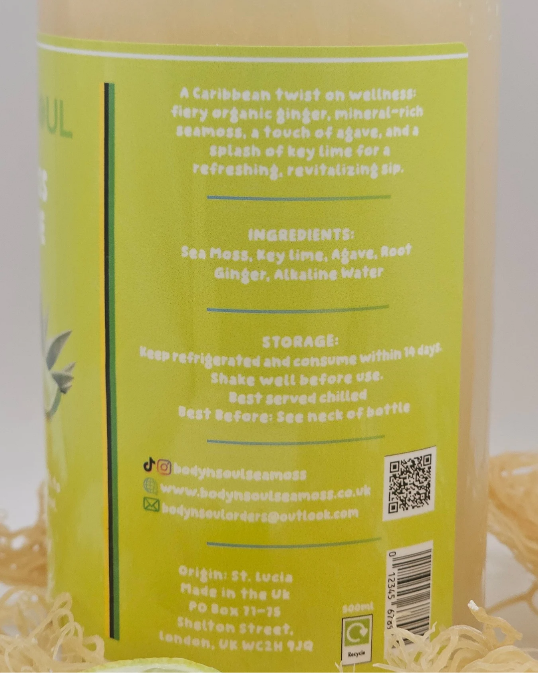 Seamoss Limeade - 500ml